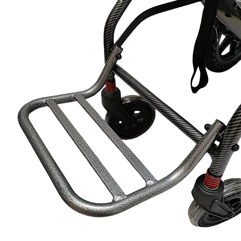 Factory Supply High-Quality Lightweight Manual Folding Steel Wheelchair for The Elderly