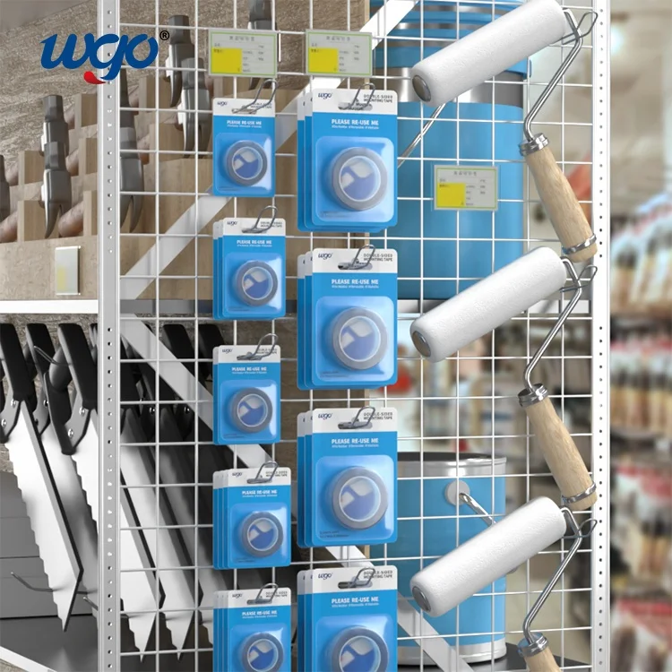 Оптовая продажа, производство WGO, съемная, не оставляющая следов моющаяся канцелярская лента для дома, офиса, школы, 1/2 дюйма X 10 футов, клейкая лента