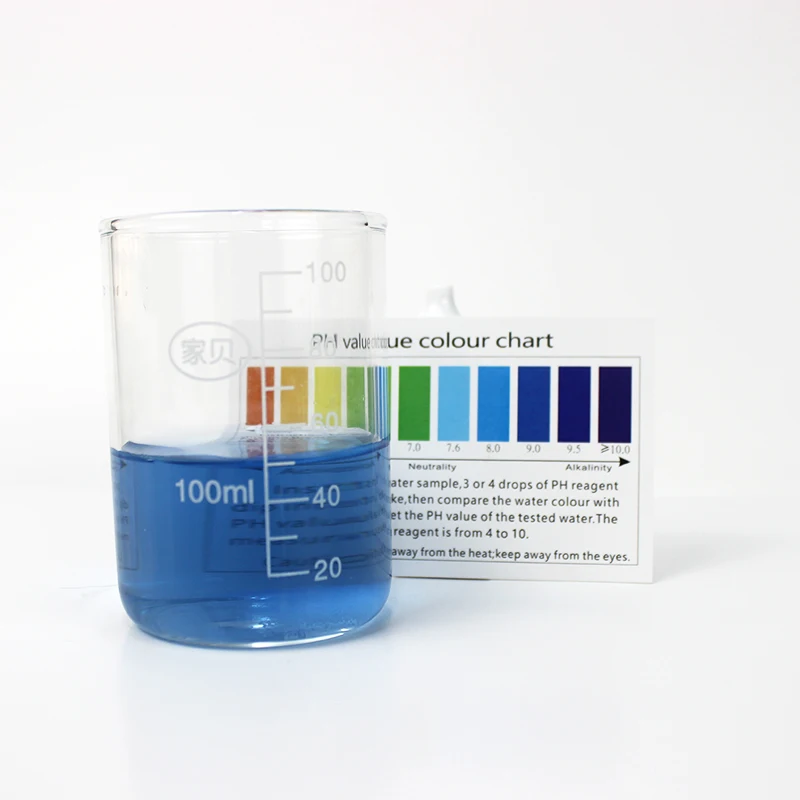 
good quality hot sale water ph value test reagent 10ml for aquaculture ph reagent 
