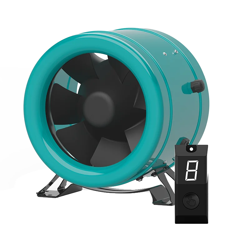 In Stock Exhaust Duct Line Hydroponic Farm 6 Inch Inline Fan