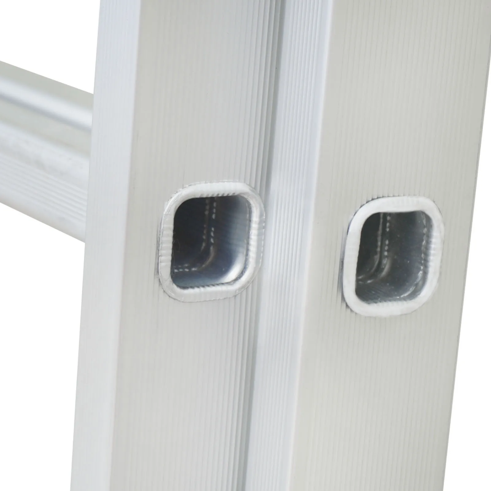 Industrial-Grade Aluminum Telescopic Extension Ladder Certified EN131 Retractable Folding Stairs 3.24m to 9.6m