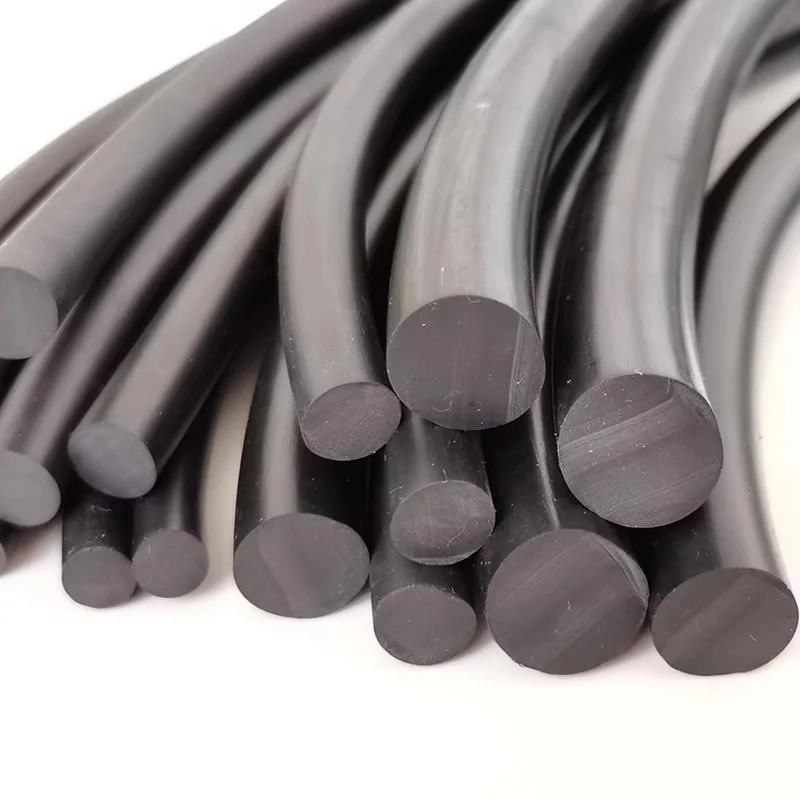 EPDM сплошной резиновый уплотнительный экструзионный шнур/прокладка/твердая резиновая круглая трубчатая уплотнительная лента
