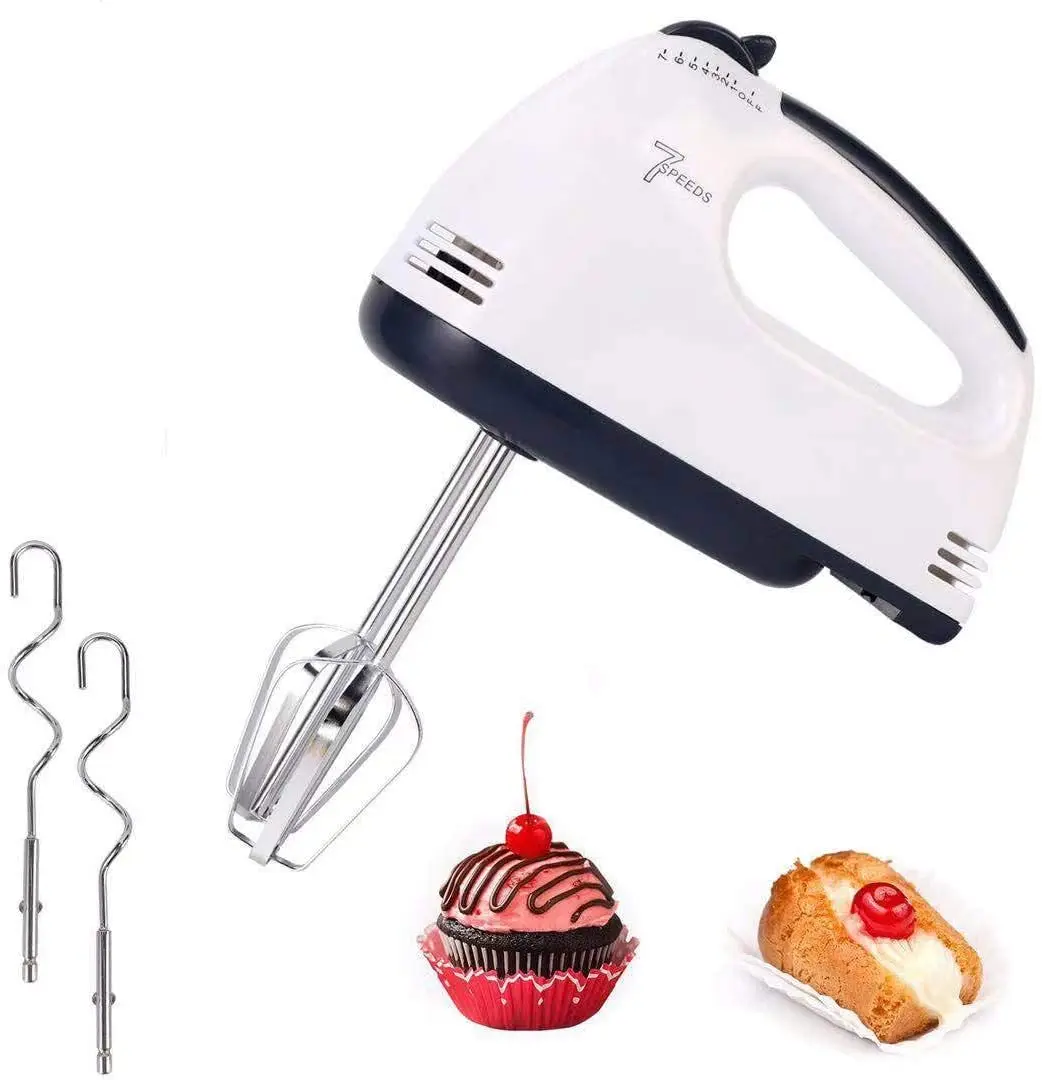 Factory Outlet Whisk Household Electric Portable 7 Speed Manual Mixer Whisk
