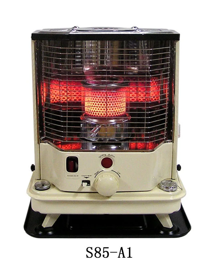 8300 BTU/H Kerosene Stove Heater, Adjustable Flame Outdoor Camping Kerosene Stove Camp Garage Tent Heater