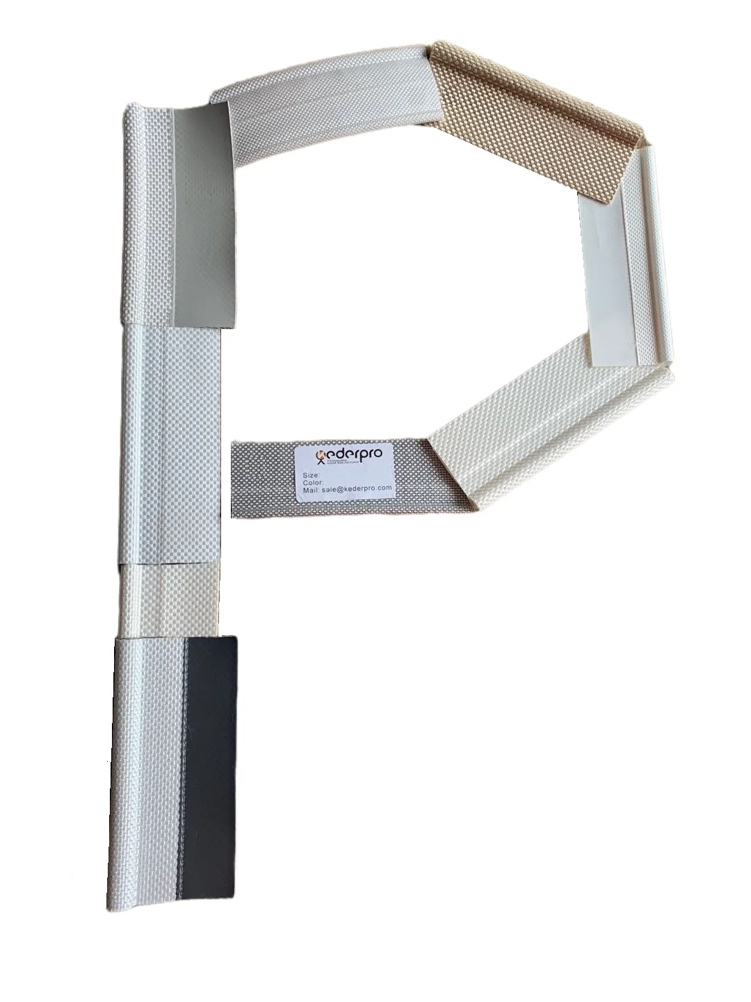 High quality  Coated Keder For Awning Tent flat keder rail profile