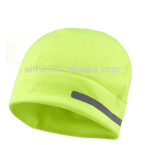 Winter Warm Reflective  Beanie Hat for Outdoor Sports Cycling