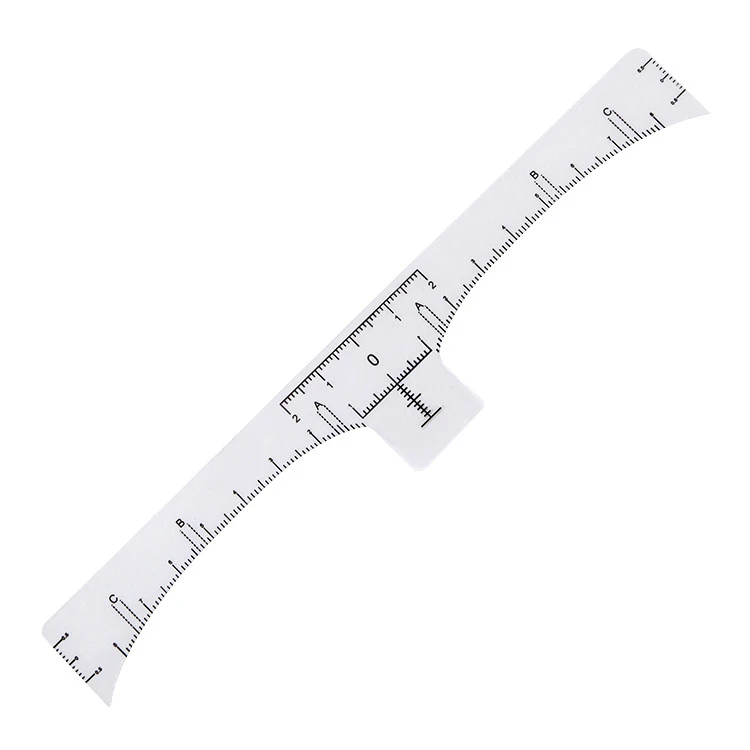 Disposable Ruler Eyebrow Shape Microblading Permanent makeup Tattoo Ruler for Eyebrow design
