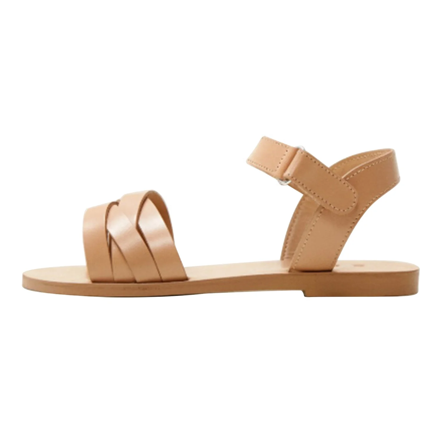Choozii Summer New Style Nude Genuine Leather Girl Sandals Hot Sale Princess Footwear Girls Sandals