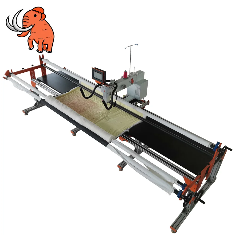 Портативная многофункциональная домашняя швейная машина с сенсорным экраном и ручкой