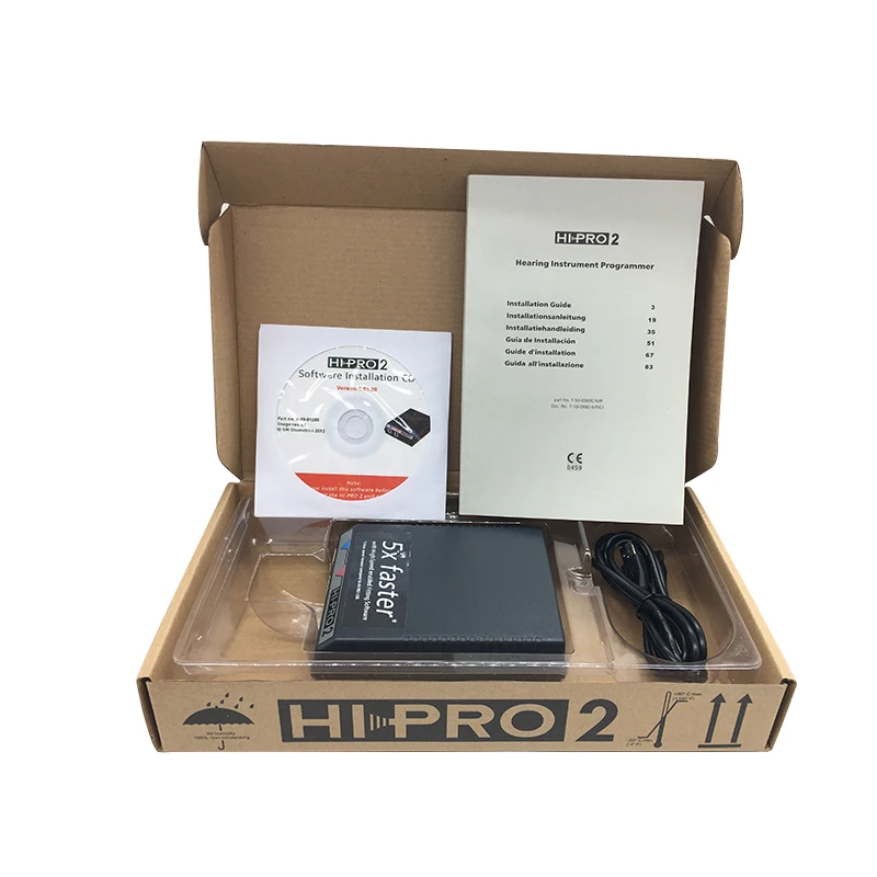 5X Hi-pro 2 цифровой слуховой аппарат программирующий совместимый со всеми цифровыми слуховыми аппаратами такими как Siemens и phonak