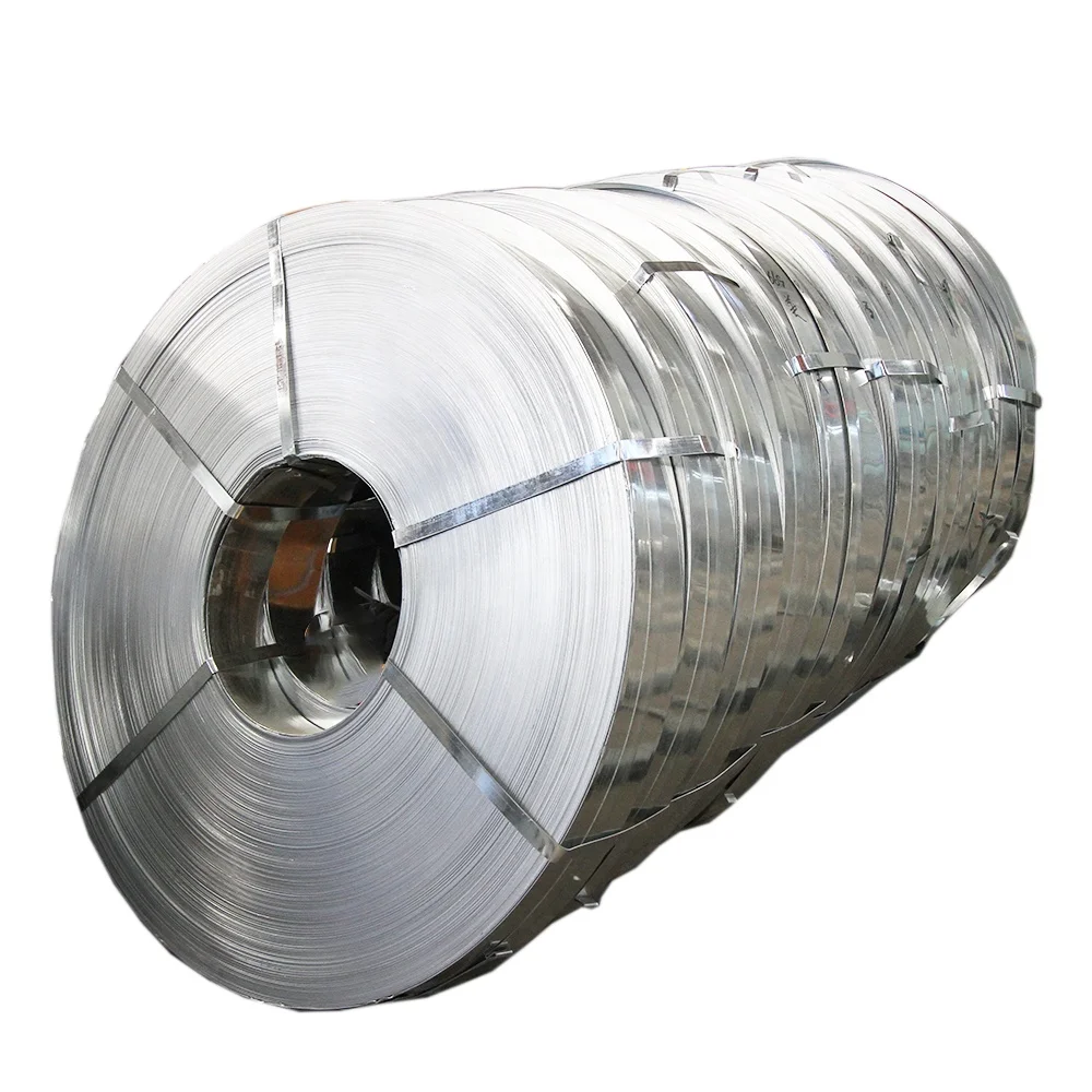 Galvanized Metal Steel Strip Thickness 0.3 - 2mm Hot Dipped GI Steel Strip Galvanized Steel Coil
