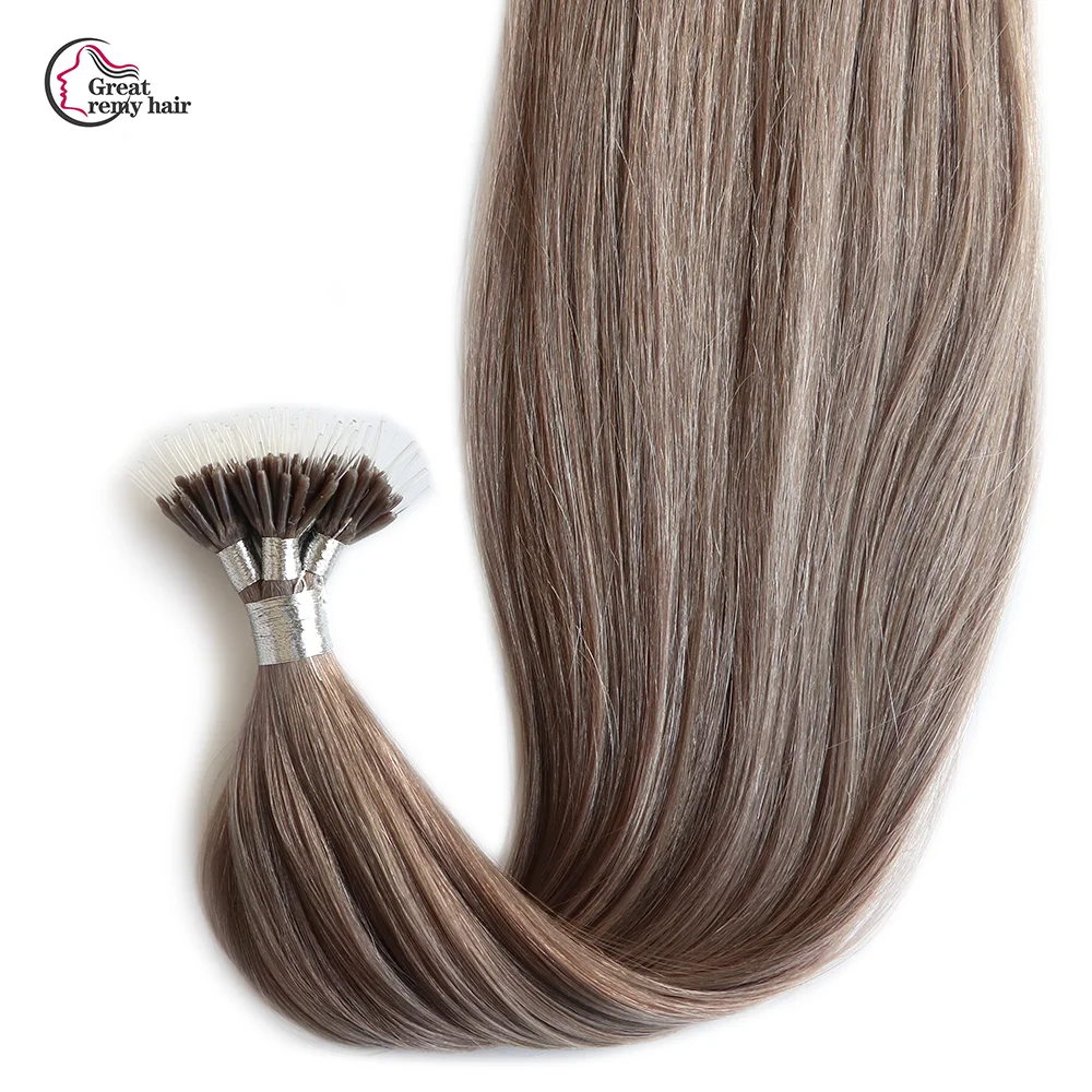 real hair extensions micro nano ring hair bead asian virgin hair