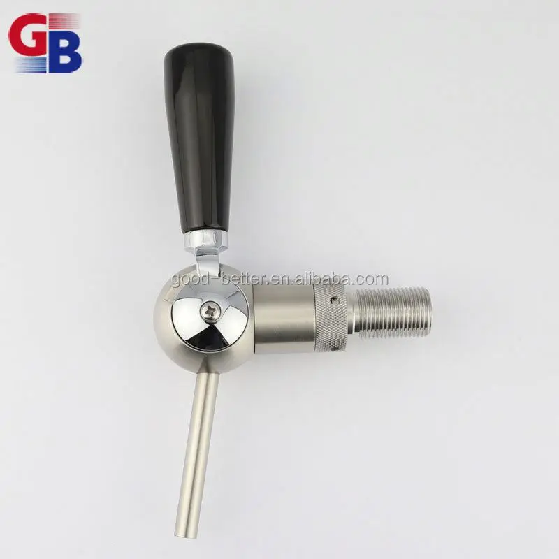 BT10101063 Hot selling 304 stainless steel ball shape beer faucet for beer tower