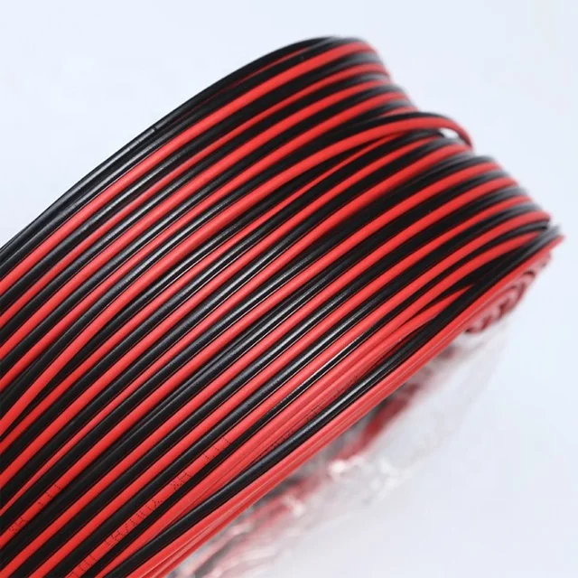 Power Cord 1.5Mm 2 Cores Electric Copper Speaker Wire Parallel Manufacturers Cable Price PVC wiring electrical wires and cables