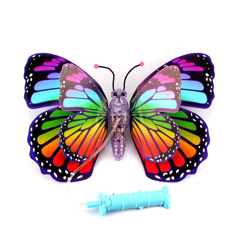 Magic Gift Glow Stick Led New Net Luminous Swing Butterfly Colorful Flash Handheld Butterfly Toys Luminous Stick
