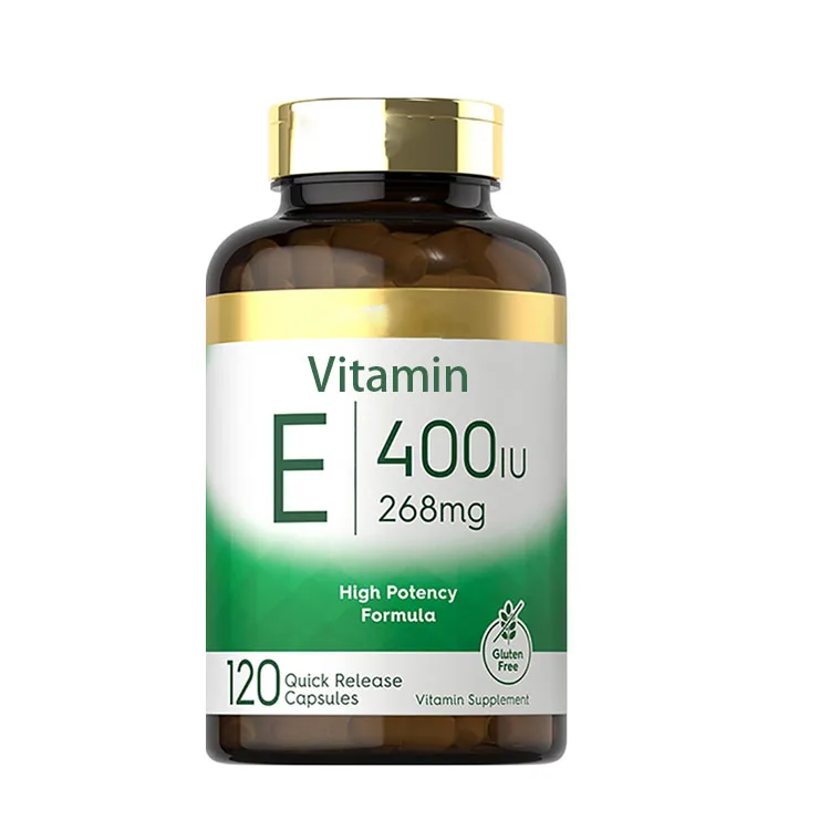 OEM Wholesale Vitamin E Oil Essential capsules Supplements Support Skin Health Boosts Immune