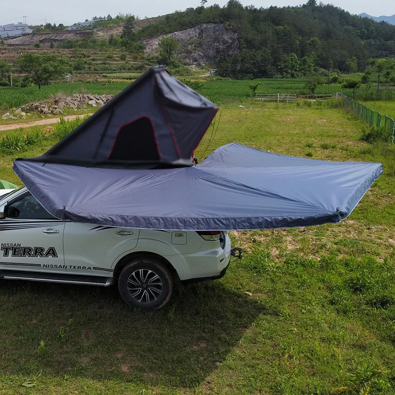 Sector Awning Tent Cloth House Side Car Tent Awning With 4 Walls Full House 2M/2.5M Radius Size