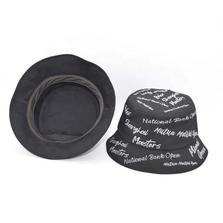 Outdoor tennis fisherman hat fashion tennis watching sun protection fisherman hat New embroidered fisherman hat