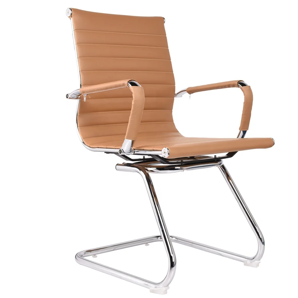 White executive plastic with armrest cheap price leather ergonomic specifications Modern office conference chair dimensions