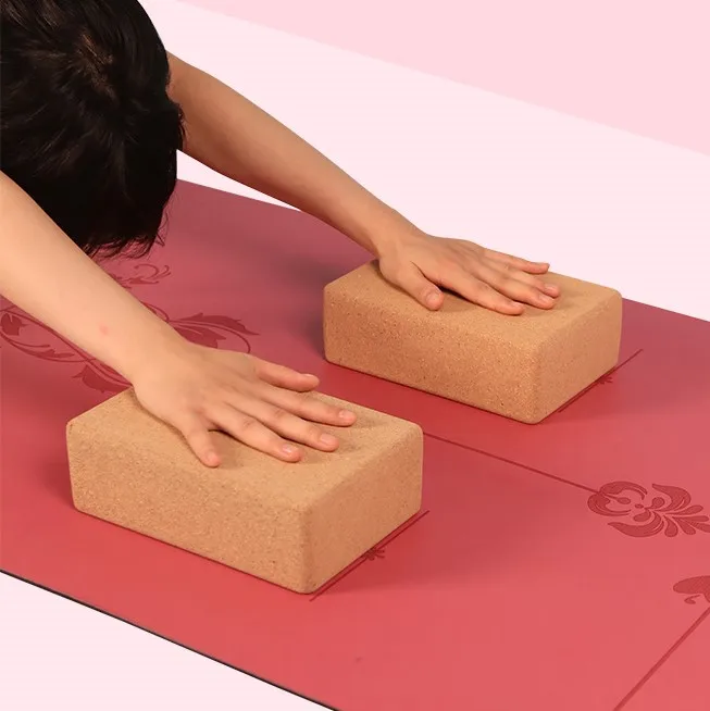 
Ever Fashion Wholesale Fitness Light Weight Custom 23*15*7.5cm Cork Yoga Block Eco Friendly Cork Yoga Brick 