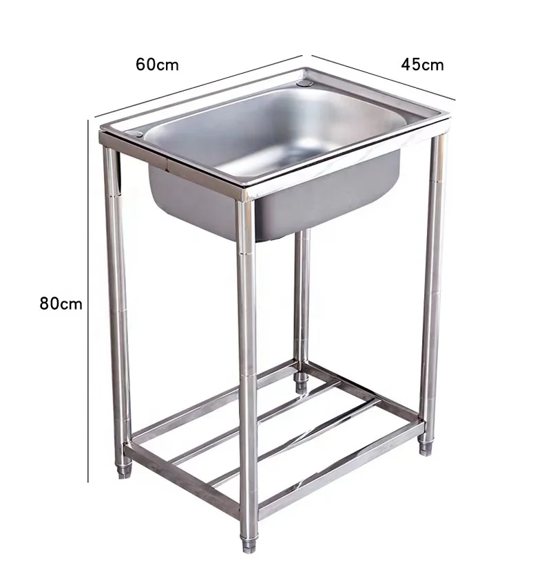 Stainless steel sink  outdoor kitchen sink with accessories