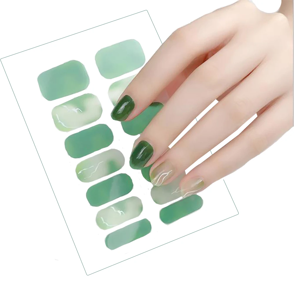 
Beautiful 3d Nail Patch Full Cover Nail Sticker 