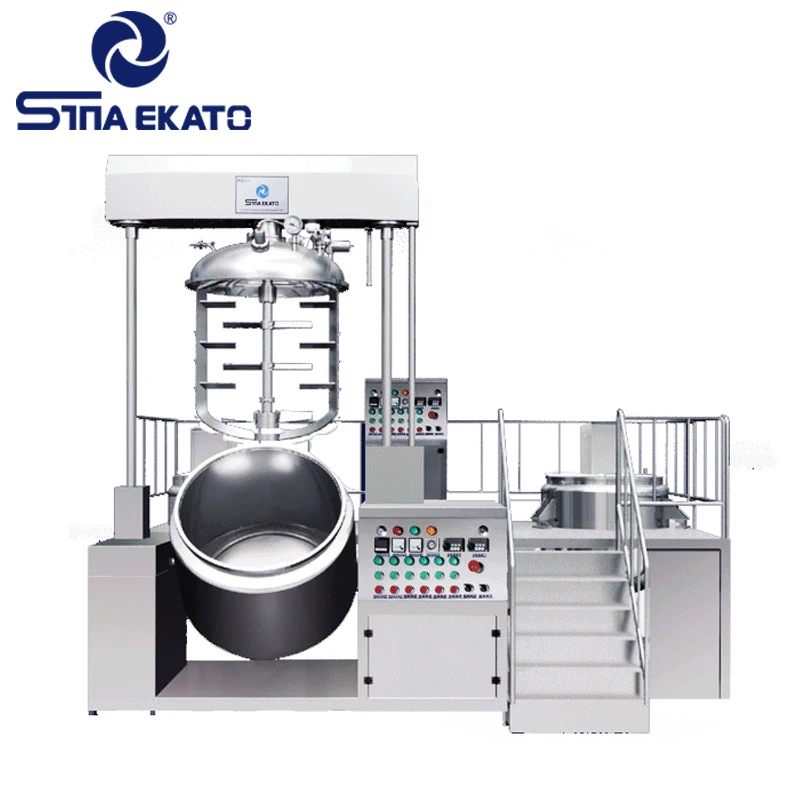 Оптовая продажа Высококачественная автоматическая машина для производства жидкого шампуня моющего средства из нержавеющей стали гомогенизирующий бак смешивания