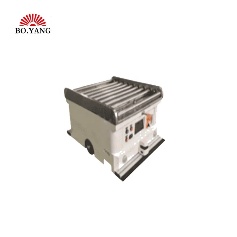 BoYang Double-drive bi-directional backpack rotary drum AGV  robot