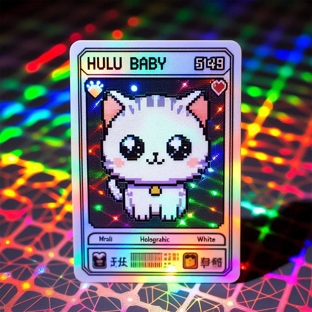 Manufacturer Custom 59*86mm holo cards foil trading card game printing