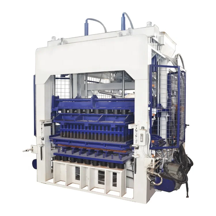 QT12-15 Hydraulic Full Automatic Concrete Brick Block Machine with Stacker