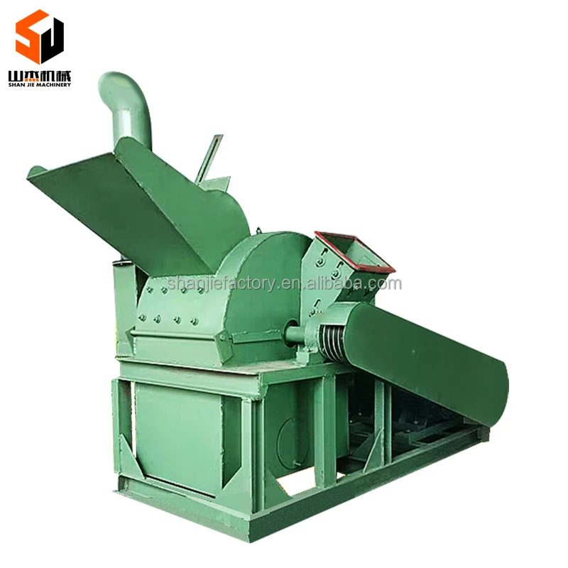 How To Make Sawdust Wood Shredder Wood Crusher Machine for Recycling Logs Branches Wood Wastes