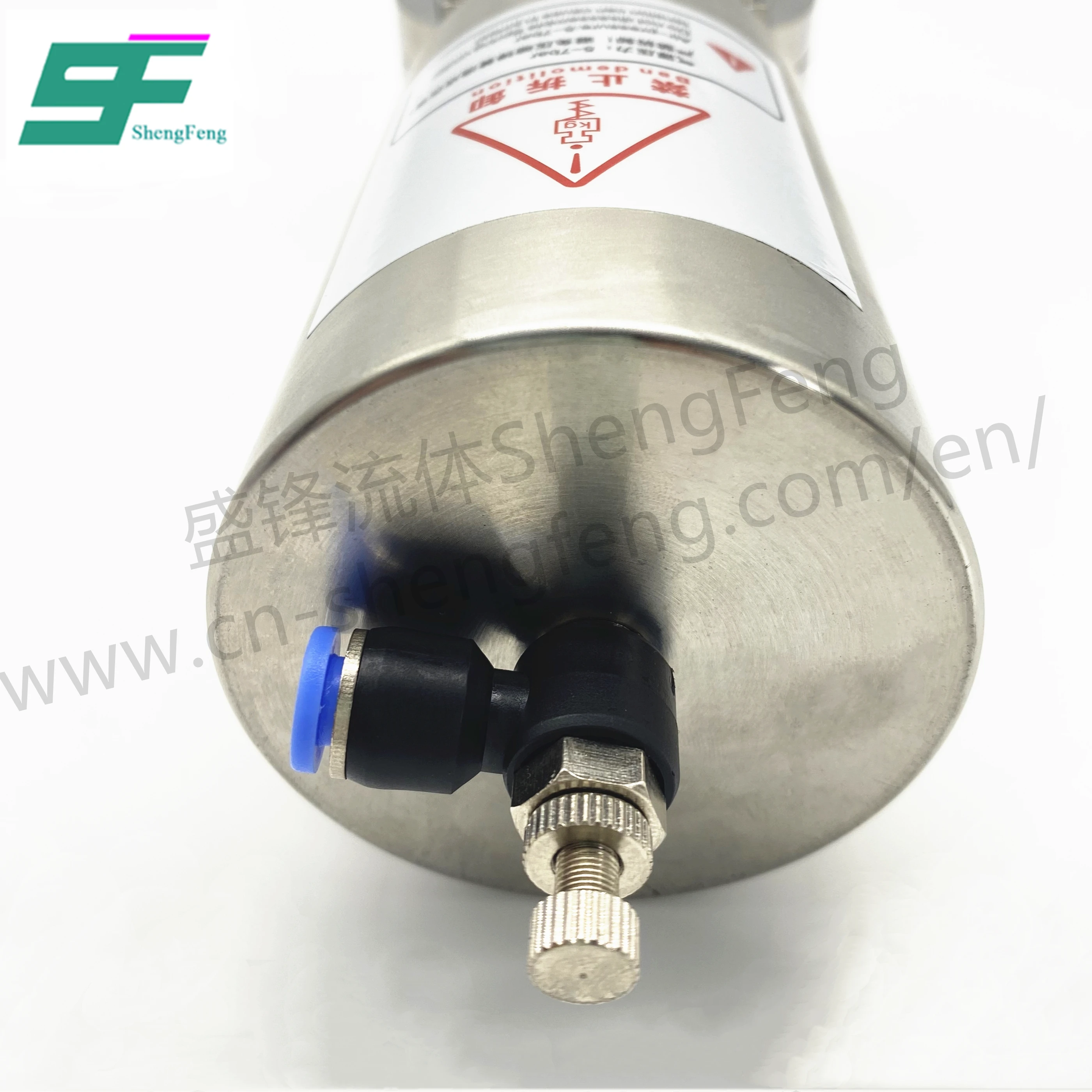ShengFeng Sanitary stainless steel Hygienic Pneumatic Actuator