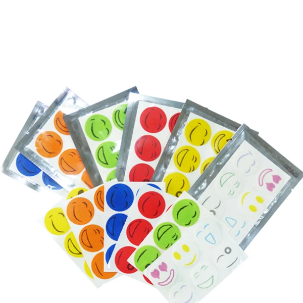
Good and cheap Mosquito repellent smily sticker prevent moaquito sting 