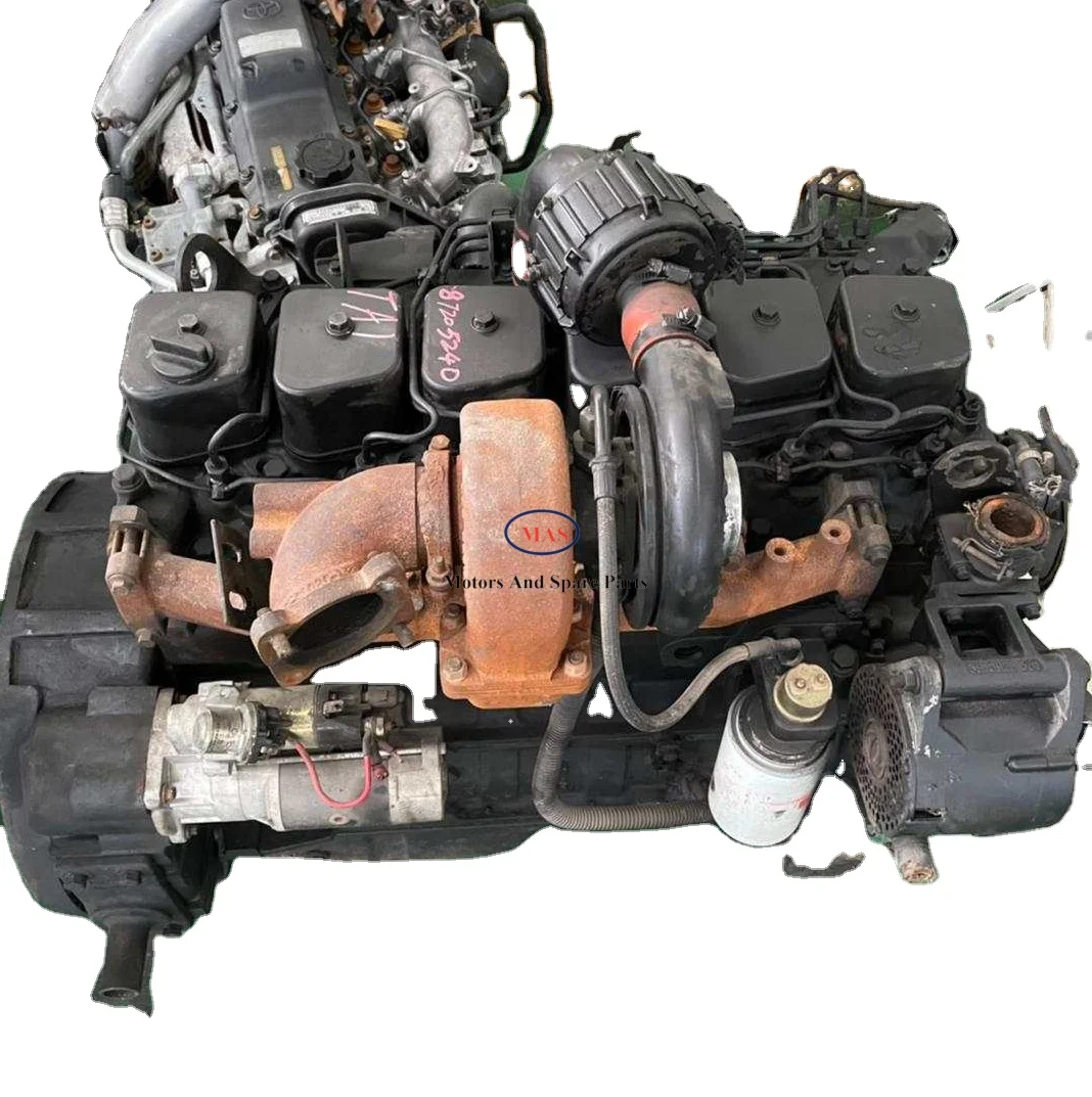 used original 6 cylinders cum mins 6BT 5.9L diesel engine