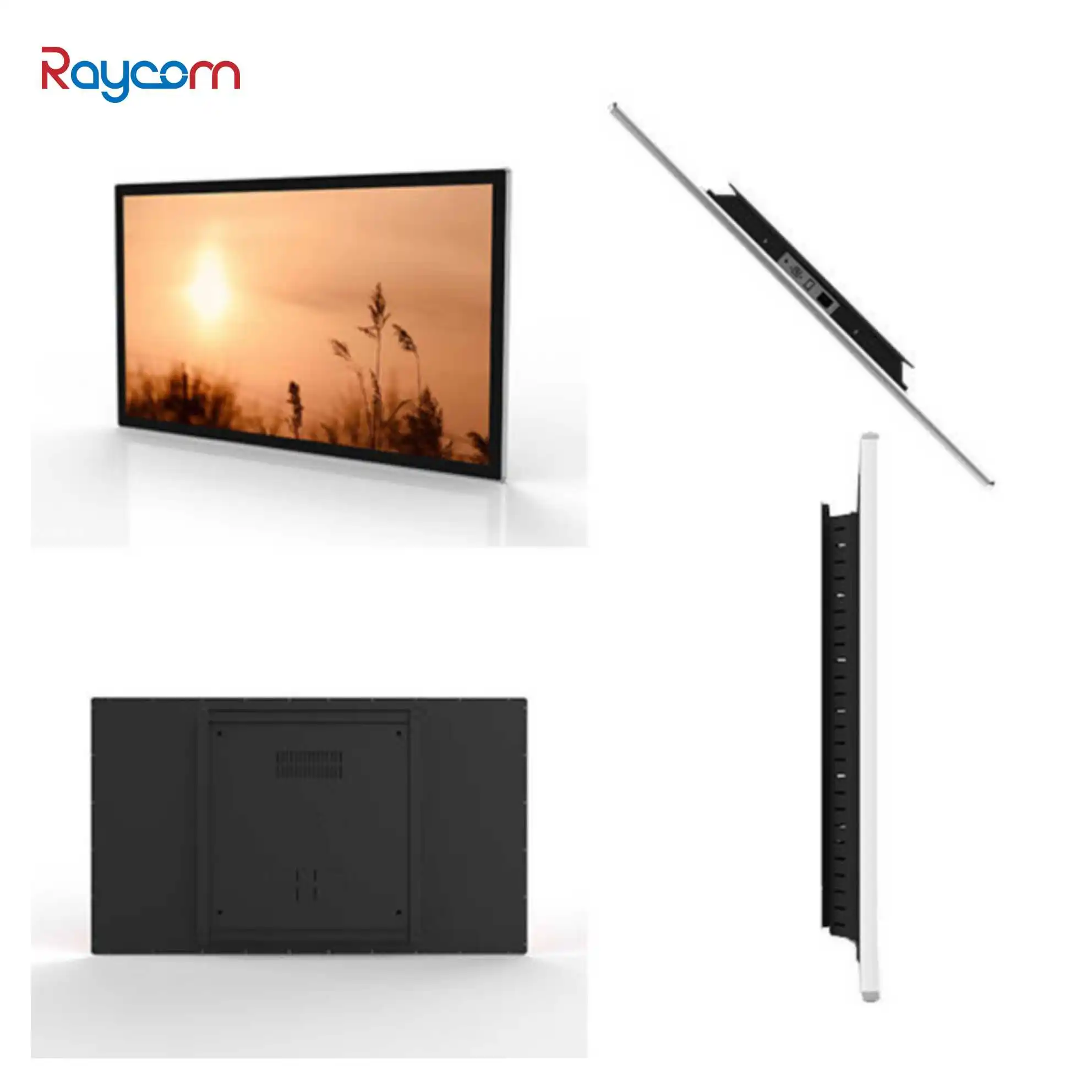55 Inch Anti-Glare LCD Advertising Screen 4K Video Wall Digital Signage Kiosk with SDK Function LED Poster Specification