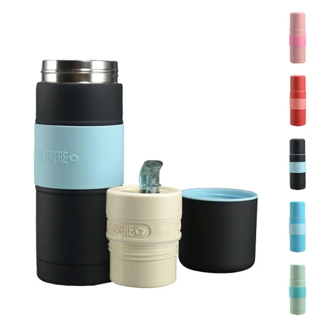 Набор чашек Yerba Mate и Bombilla 304 18/8 из нержавеющей стали с двойными стенками тыква термос для чайной соломы здоровый подарок 500 мл