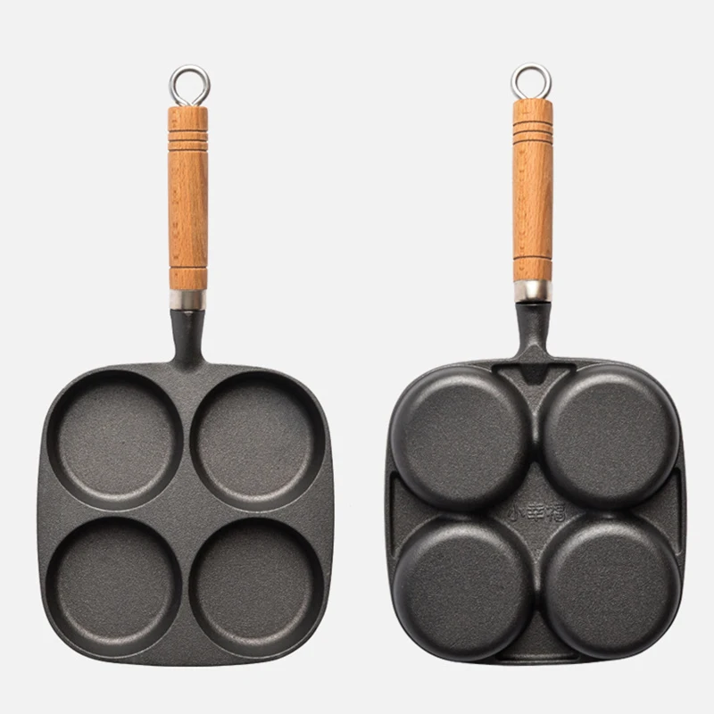 CX-507 Hot Sale Flat-bottomed Egg Pot Cookware Frying Pan Non-stick Kitchen Cooking Pot Omelette Pan