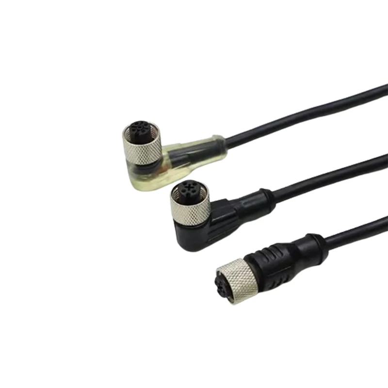 BXUAN Waterproof Connector Assembly Mounted Proximity photoelectric switch sensor M12 connector 2-Core Direct Connector