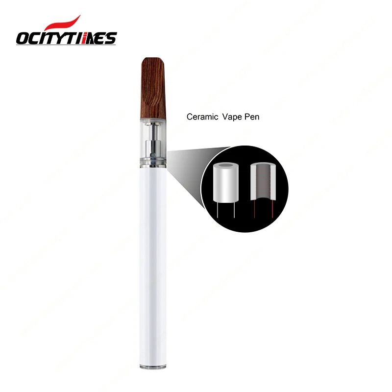 
Ceramic coil Empty 0.3/0.5/1ml 350mAh electric cigarette vape pod 