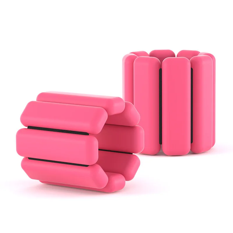 Factory Supply heavy Ajustable Gym Fitness Silicone Ankle Leg Energy Bangles Wrist Weights Bracelet