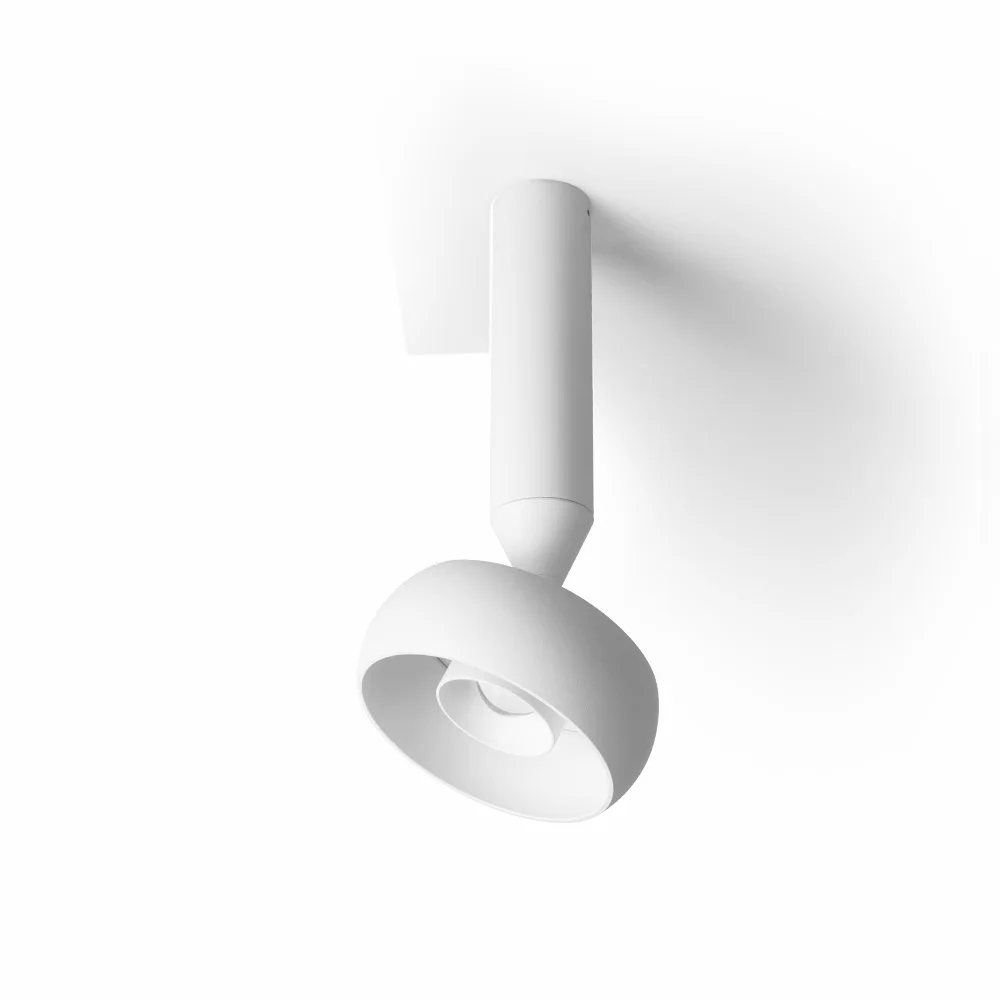 modern indoor 360 degree adjustable wall led down light Surface mounted aluminum dinning room kitchen spotlights