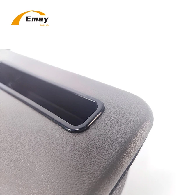 PU Surface Lap Tray With Pillow Cushion Desk Flexible laptop Table With Mouse Pad Phone Stand