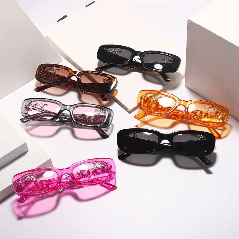 Stylish Small Frame Oval Diamond Sunglasses Dragon Pair Eye Glasses for Men Vintage Personality Trendy Punk Style Glasses PC OEM