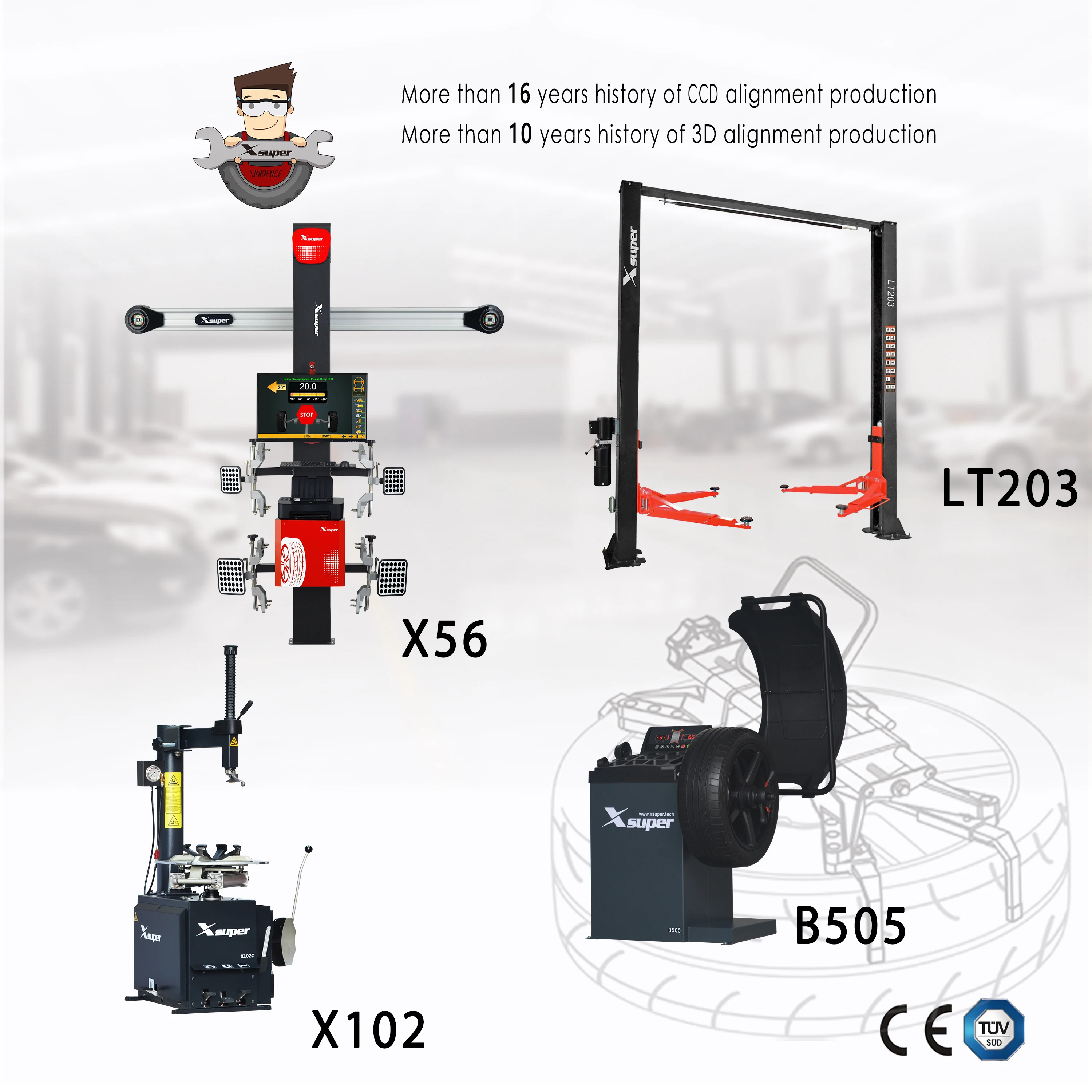 Car and Truck Wheel Repair Tire Tyre Changers Machine and Balancer Combo Used for Sale