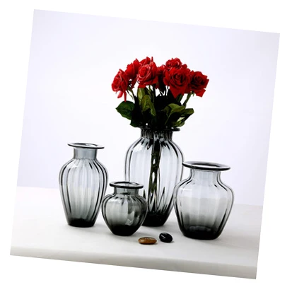 
18 см, Лидер продаж, популярное украшение от китайского производителя, стеклянная ваза для цветов для свадебных столов 