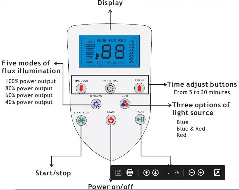 Factory Price MD669 Teeth Whitening Accelerator LED Lamp Teeth Whitening Bleaching Machine