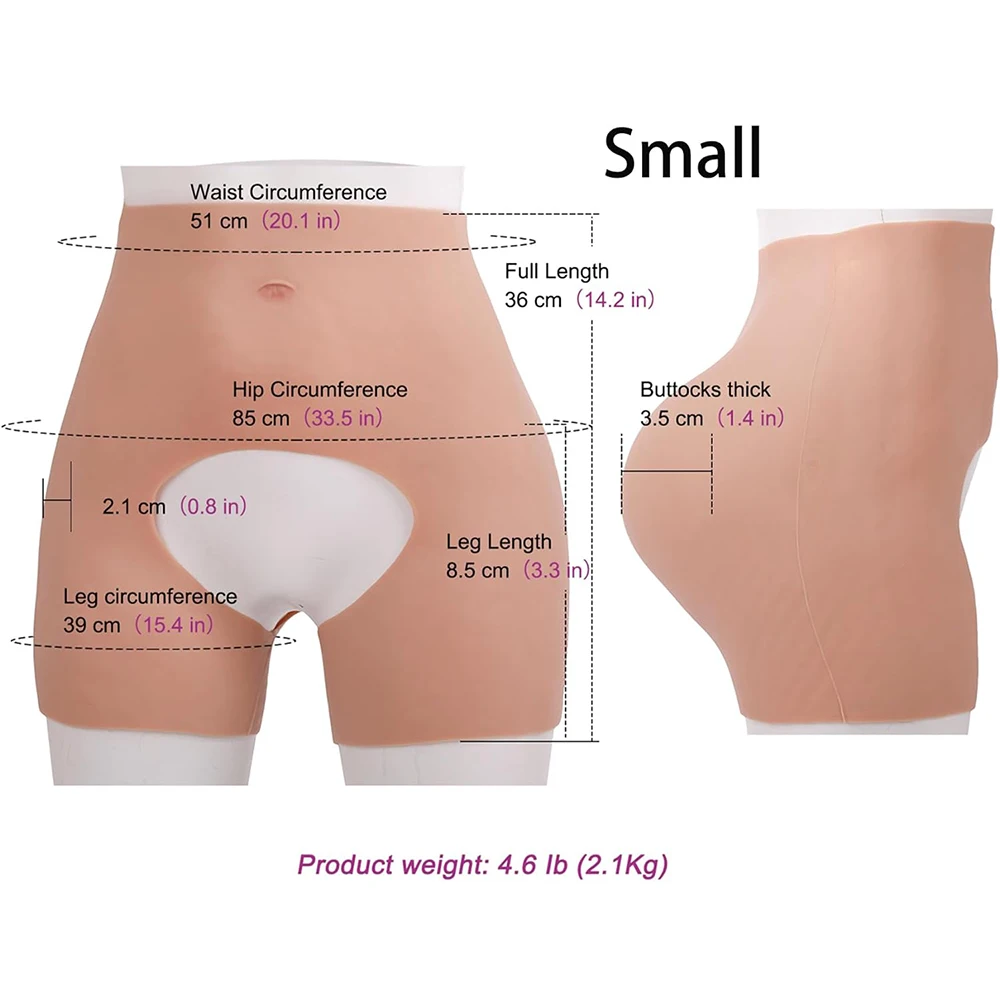 Big waist large bumbum push up shapewear butt lift underwear silicone hip buttock enhancer pants for women silicone panties