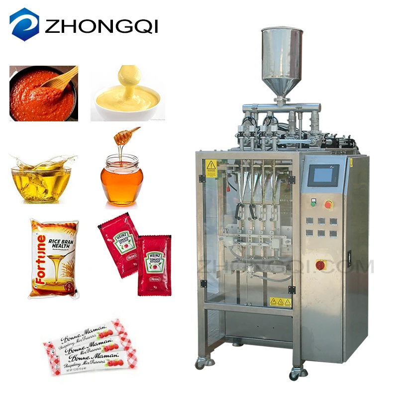 Factory price automatic weighing nylon bag oil palm packaging machine