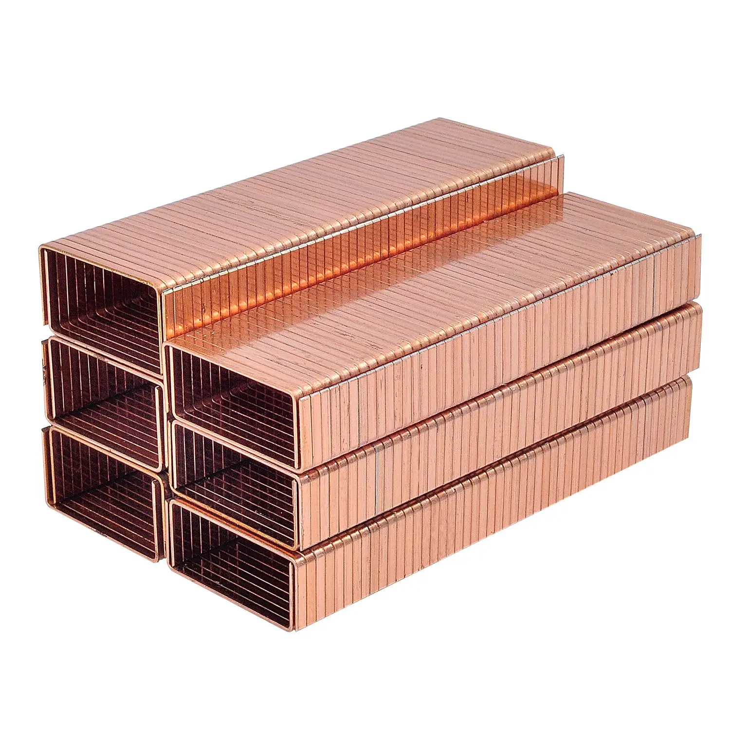 3518 Fastener Nails Staples Copper Coated Industrial Carton Closing Staples