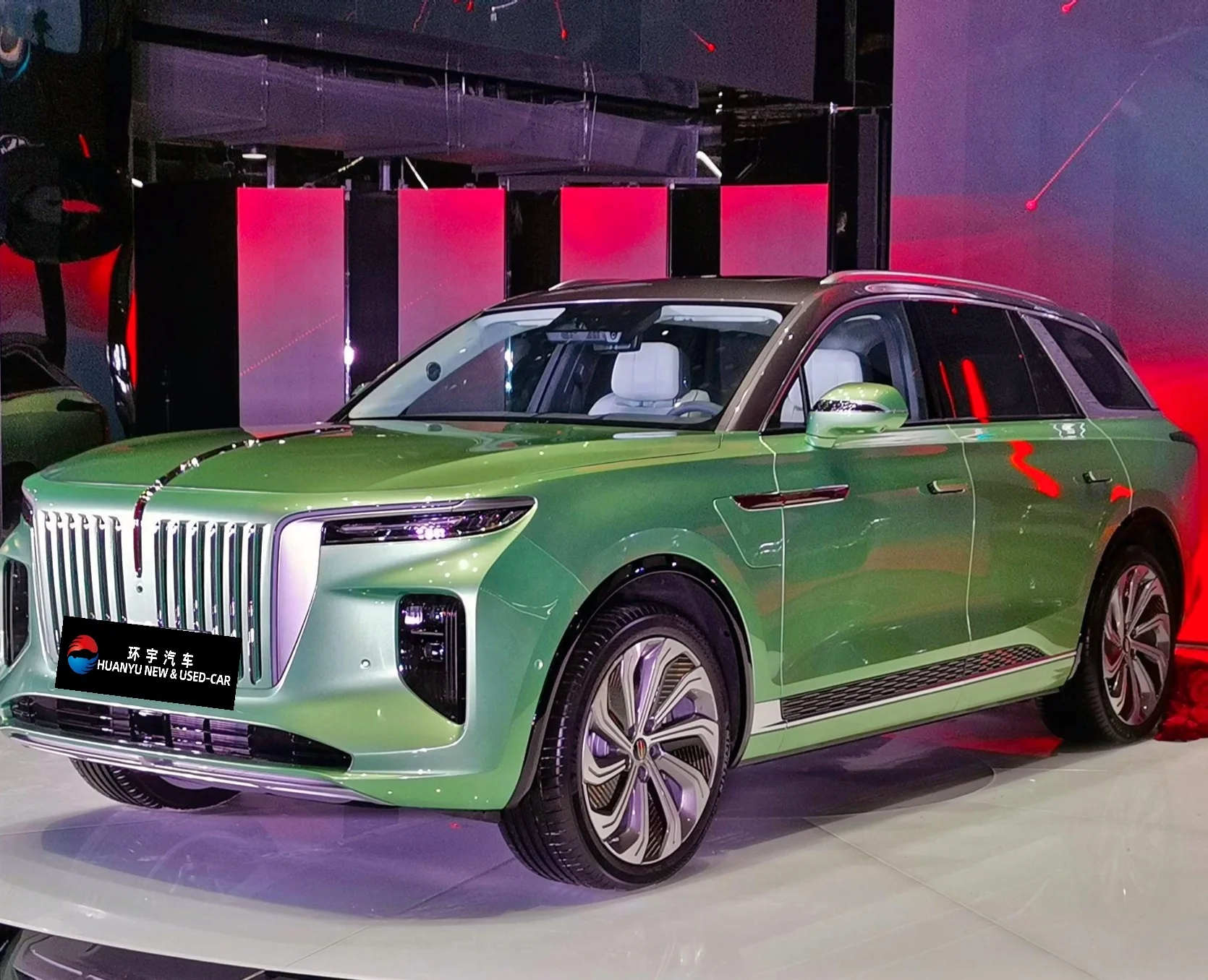 Высокое качество 2023 HONGQI бренд роскошный автомобиль новые энергетические транспортные средства EHS9 внедорожник электрический Большой Космический hongqi e-hs9 для продажи